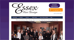 Desktop Screenshot of essexsalon.com